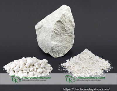 Băn khoăn không biết bột thạch cao dùng để làm gì?