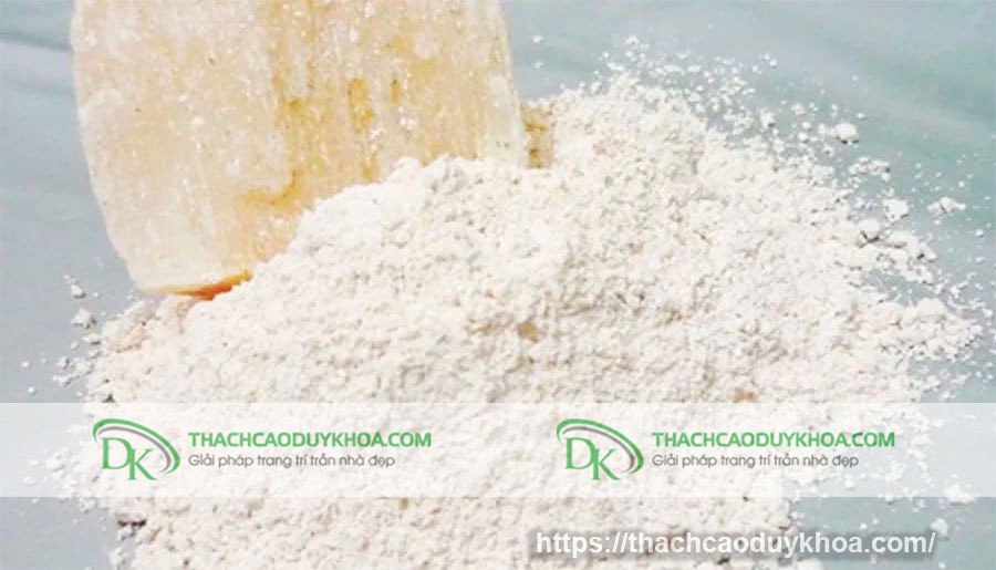 Bột thạch cao có độc không?