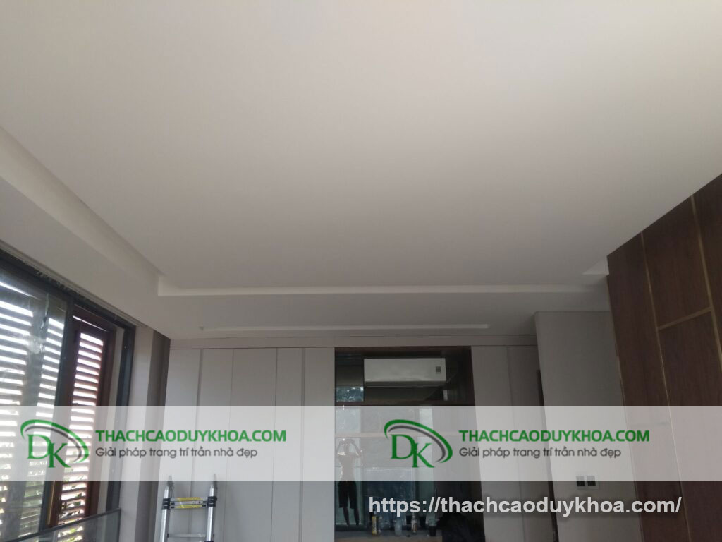 Cách đóng trần thạch cao giật cấp