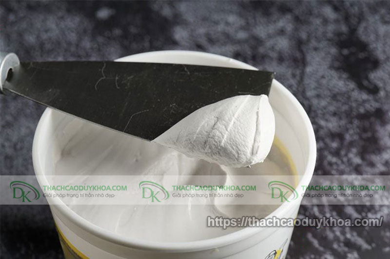 Hướng dẫn pha bột trét tường