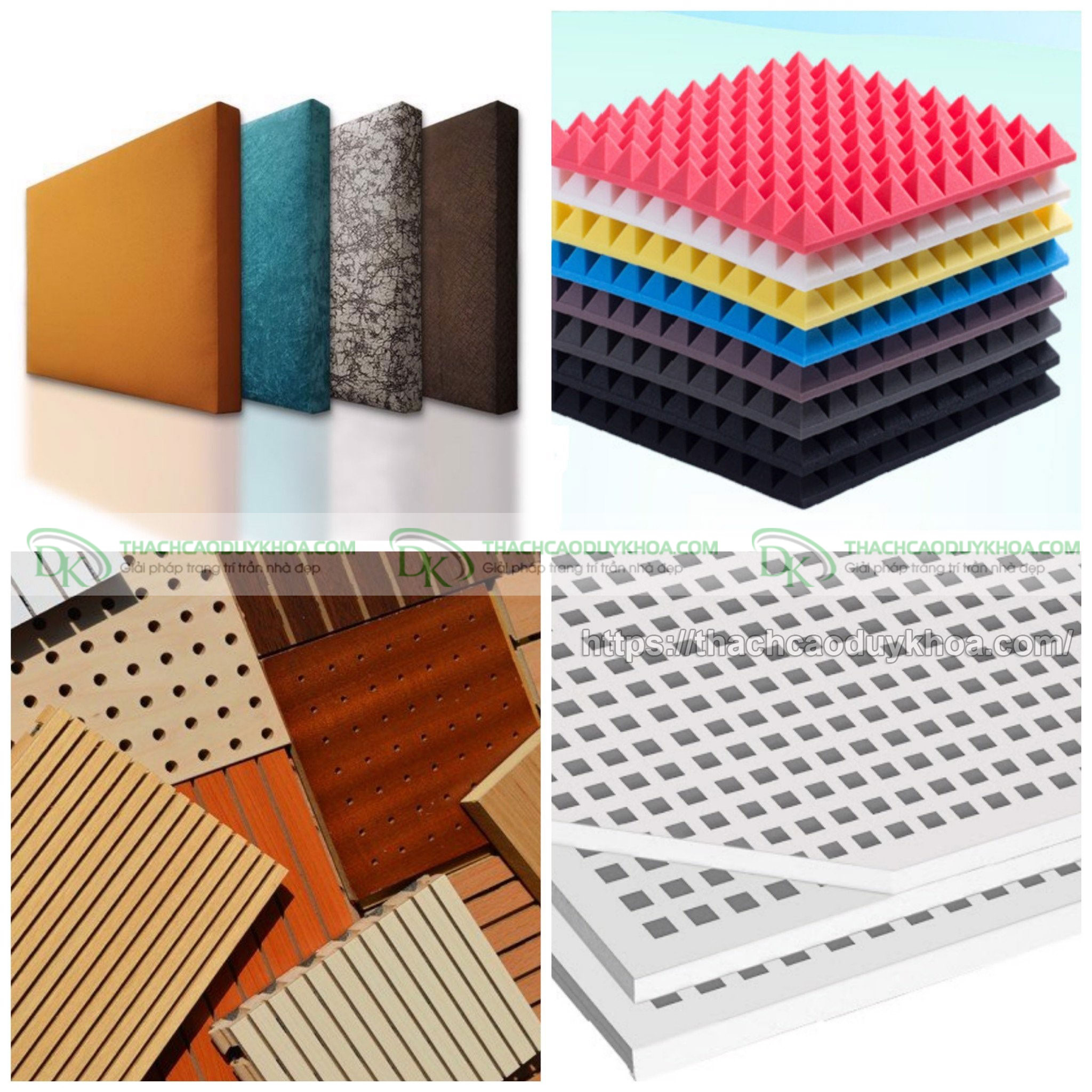 Các loại vật liệu tiêu âm hiện nay