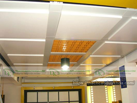 Tìm hiểu về trần nhôm và trần thạch cao