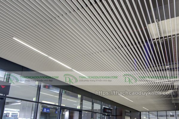 Thi công lắp đặt trần nhôm